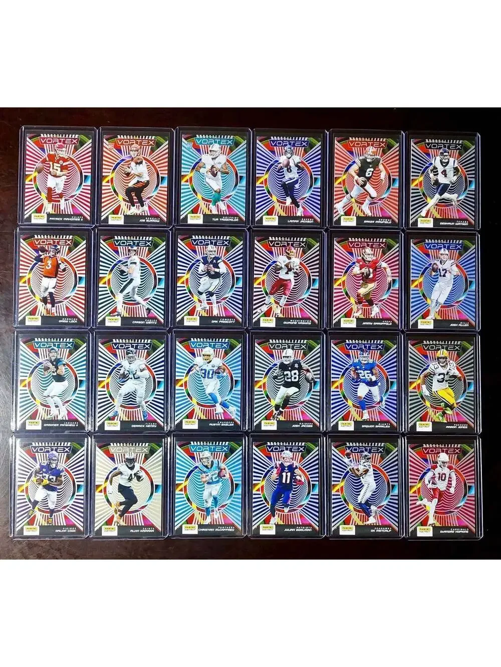 2020 Panini NFL Football Instant Vortex Complete 24-Card Set 1/935